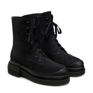 Stuart Weitzman Charli Sportlift  Black Women's Boots size 8.5